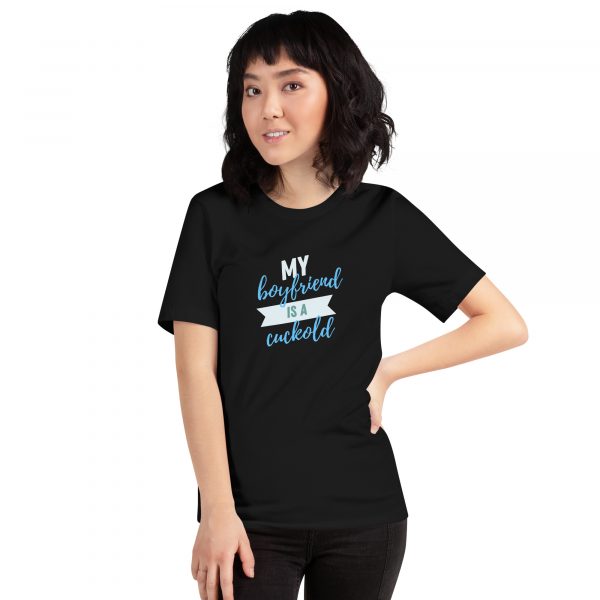 My boyfriend is a cuckold Unisex t-shirt - Image 4