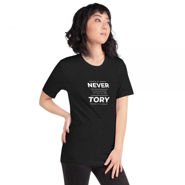 Never Vote Tory Unisex t-shirt - Image 3