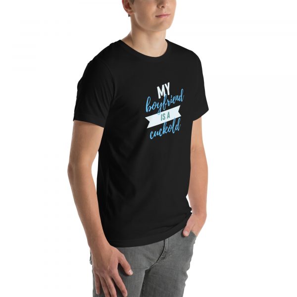 My boyfriend is a cuckold Unisex t-shirt - Image 12