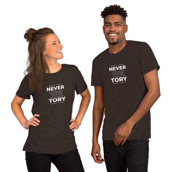 Never Vote Tory Unisex t-shirt - Image 8