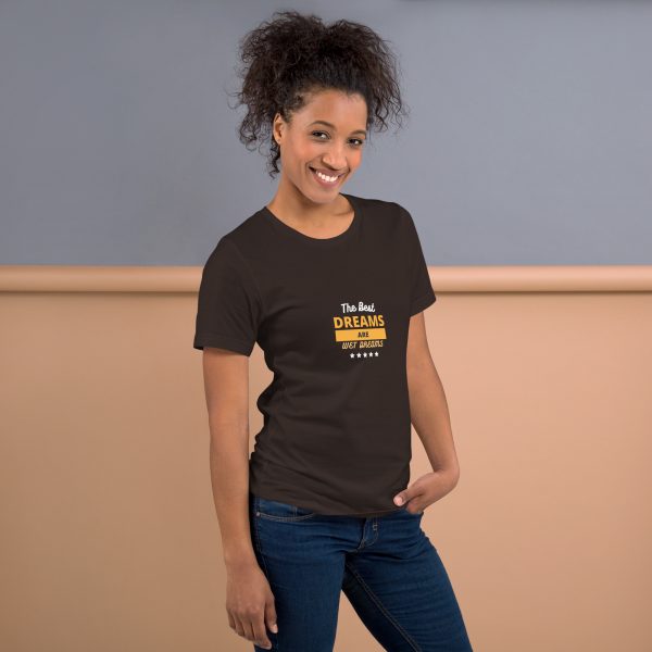 The best dreams are wet dreams Unisex t-shirt - Image 5