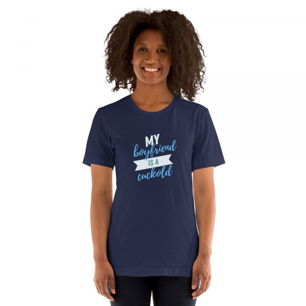 My boyfriend is a cuckold Unisex t-shirt - Image 7