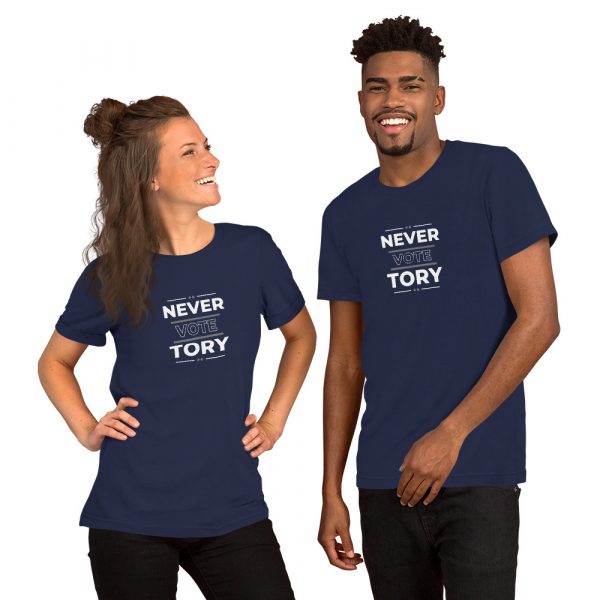 Never Vote Tory Unisex t-shirt - Image 7