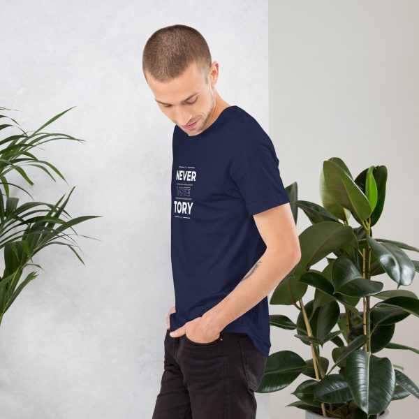 Never Vote Tory Unisex t-shirt - Image 2