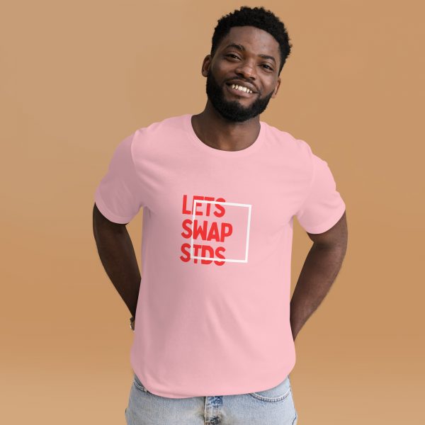 Lets swap STDs Unisex t-shirt - Image 5