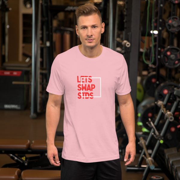 Lets swap STDs Unisex t-shirt - Image 6