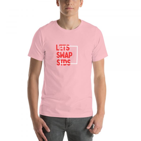 Lets swap STDs Unisex t-shirt - Image 7