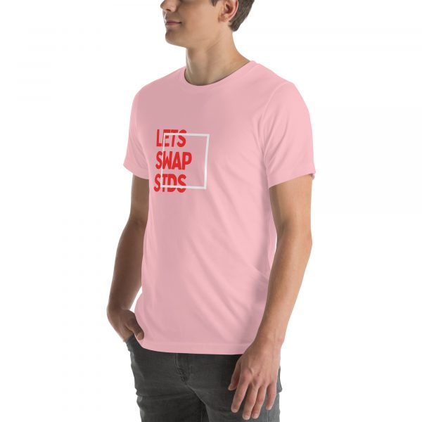 Lets swap STDs Unisex t-shirt - Image 10
