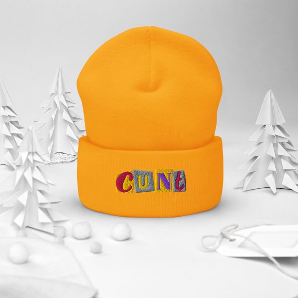 Cunt Cuffed Beanie - Image 6
