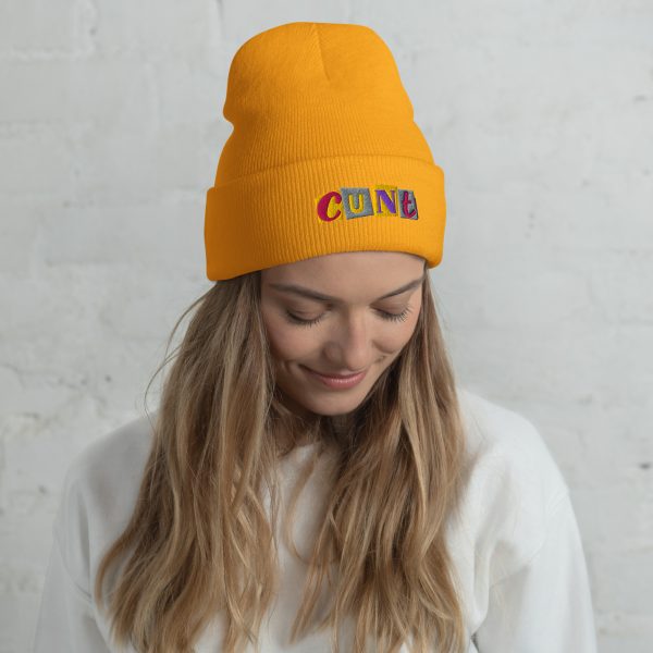 Cunt Cuffed Beanie - Image 5