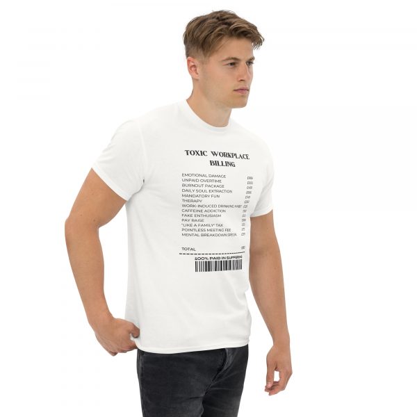 Toxic Workplace Billing Unisex classic tee - Image 2