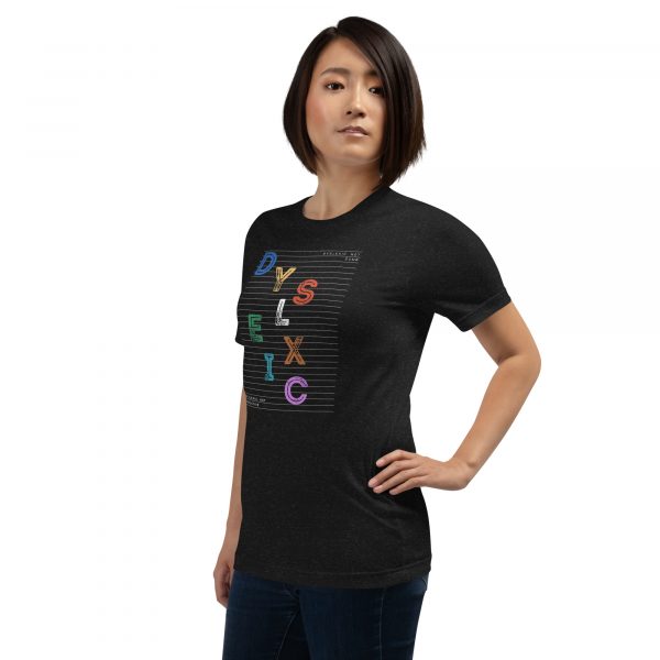 Dyslexic, Not Defective Unisex t-shirt - Image 3