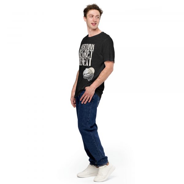 overthink, regret, repeat Unisex t-shirt - Image 4