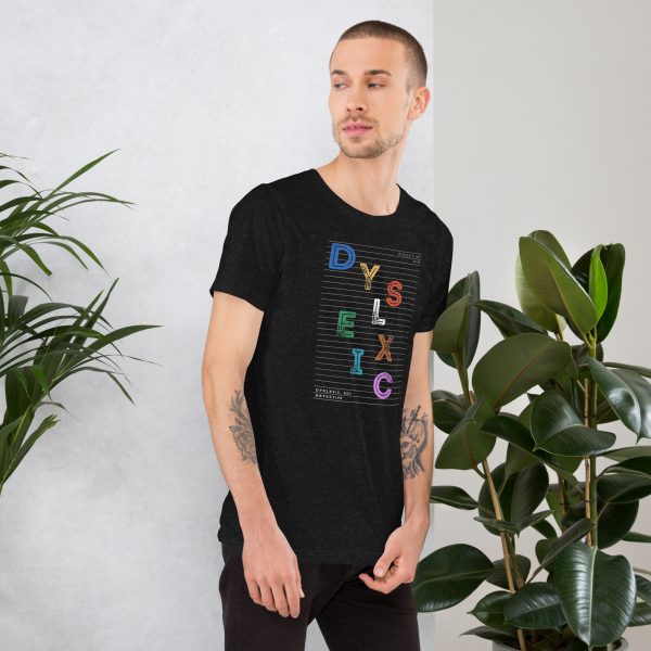 Dyslexic, Not Defective Unisex t-shirt - Image 2