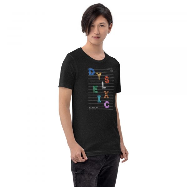 Dyslexic, Not Defective Unisex t-shirt - Image 4