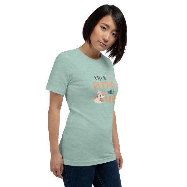 Life is better with weed Unisex t-shirt - Image 3