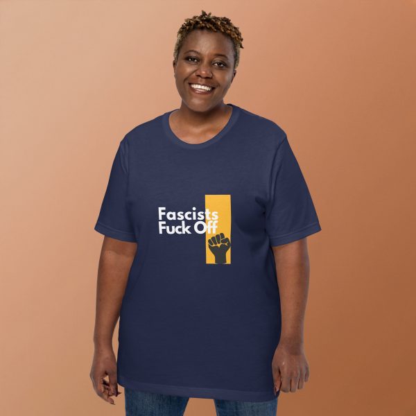 Fascists Fuck Off Unisex t-shirt - Image 2