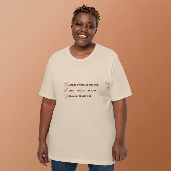Toxic Workplace Check List Unisex t-shirt - Image 2