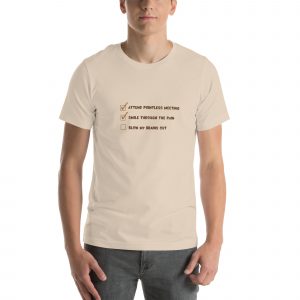 Toxic Workplace Check List Unisex t-shirt