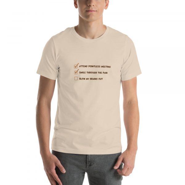 Toxic Workplace Check List Unisex t-shirt