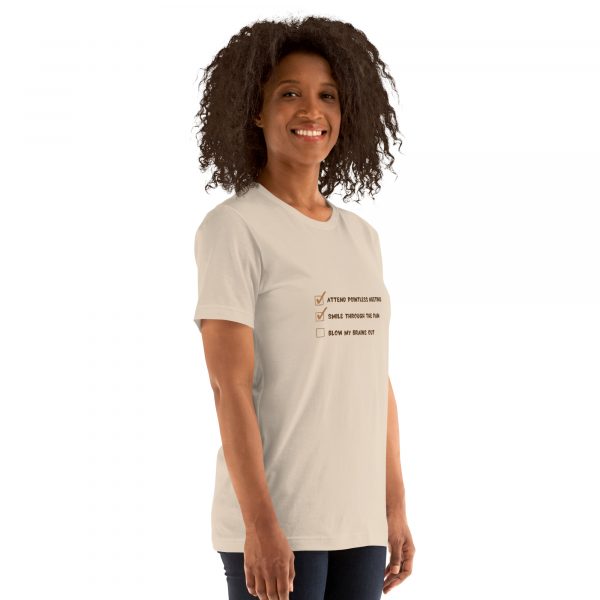 Toxic Workplace Check List Unisex t-shirt - Image 4
