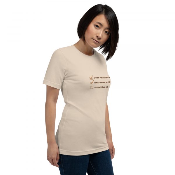 Toxic Workplace Check List Unisex t-shirt - Image 5