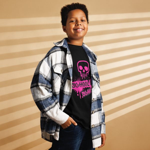 School Is A Scam  Youth classic tee - Image 2