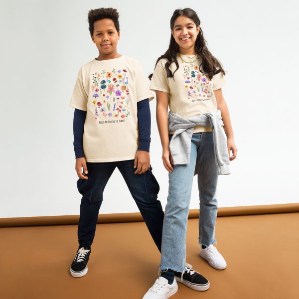 Adults Are Killing the Planet  Youth classic tee - Image 6