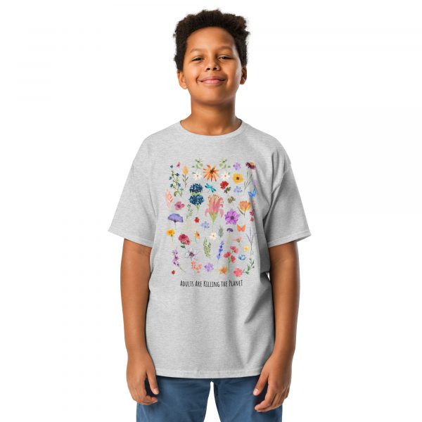 Adults Are Killing the Planet  Youth classic tee - Image 10