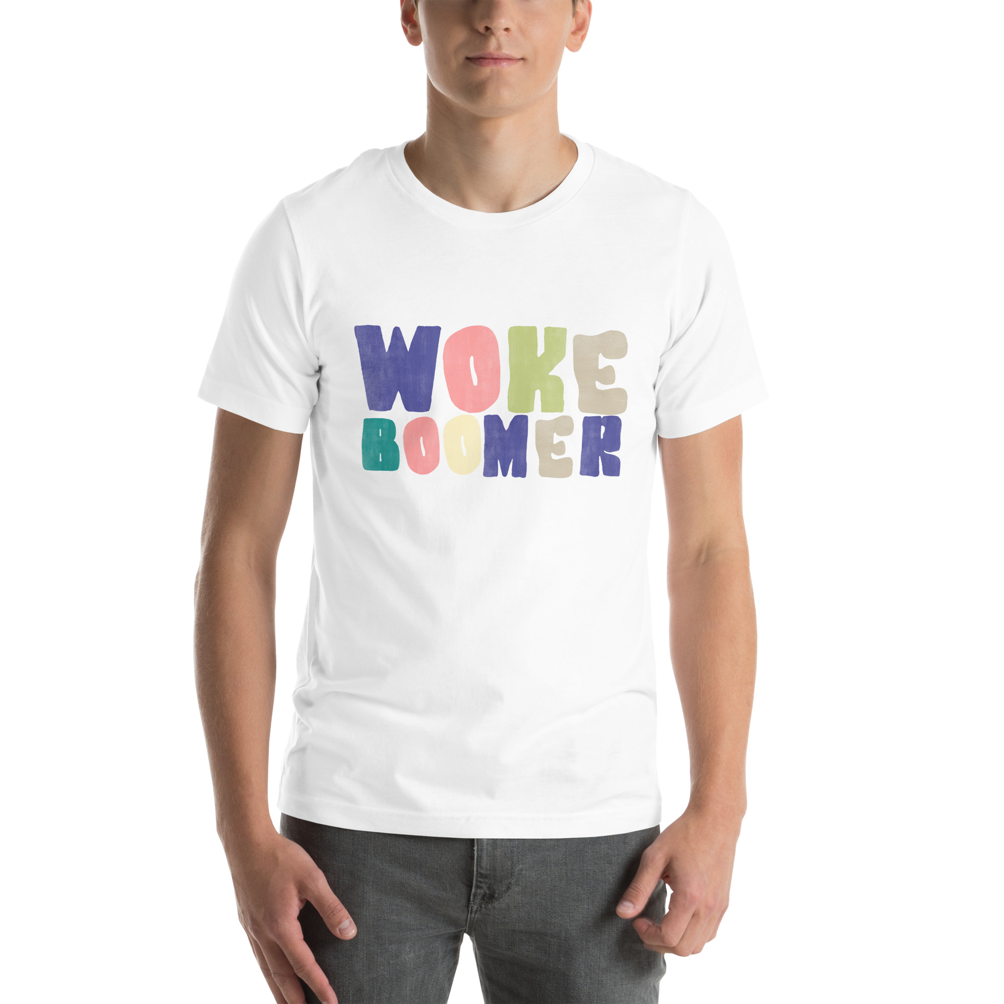 Woke Boomer T-Shirt | Funny Woke Boomer Tee | Punk Boomer Shirt | Alternative Political Gift | Retro Protest Graphic Tee - Image 6