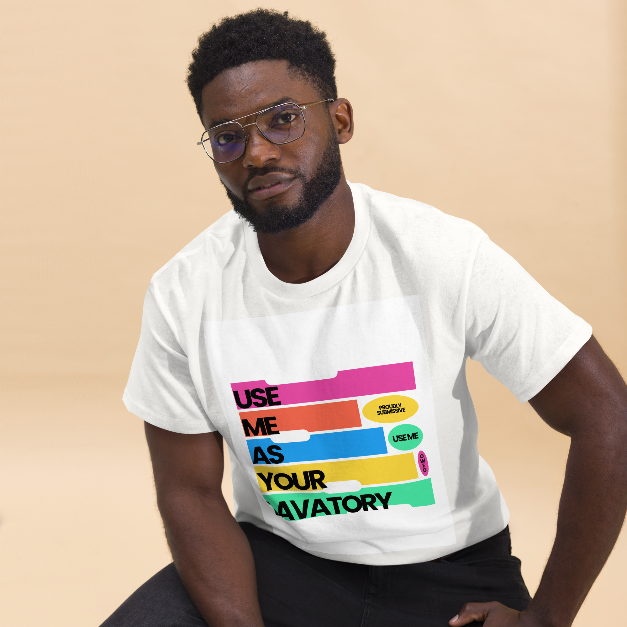 Use Me As Your Lavatory T-Shirt | Funny Kink Shirt | Submissive T-Shirt | Adult Humour Tee | Degrading T-Shirt | Alternative Clothing - Image 5