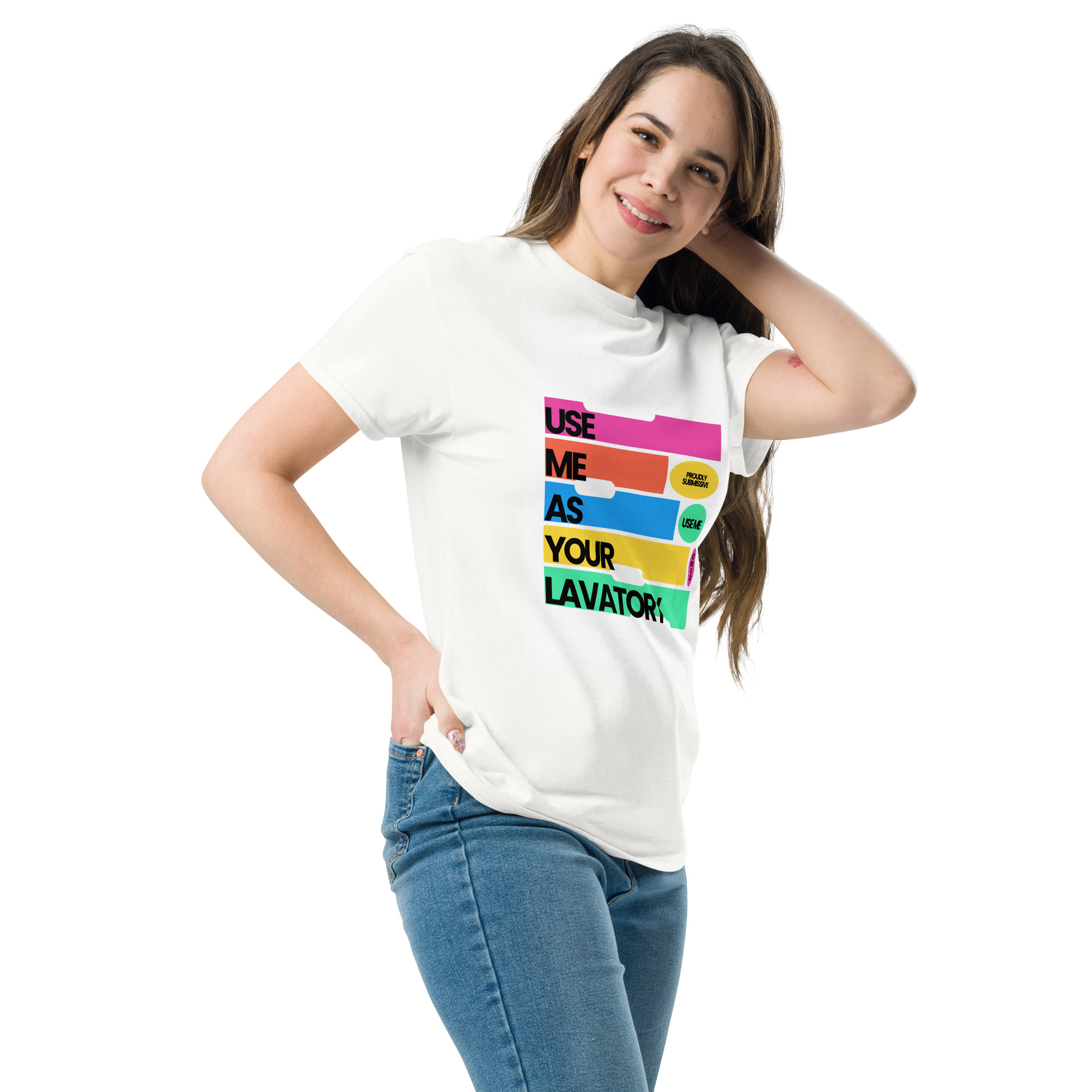 Use Me As Your Lavatory T-Shirt | Funny Kink Shirt | Submissive T-Shirt | Adult Humour Tee | Degrading T-Shirt | Alternative Clothing - Image 4